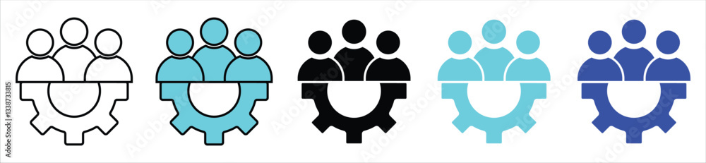 Business thin line icon set. Teamwork process symbols in flat. Customer search and care signs isolated on white. Leadership and creative icon in black. Vector illustration for graphic design, Web, UI Business thin line icon set. Teamwork process symbols in flat. Customer search and care signs isolated on white. Leadership and creative icon in black. Vector illustration for graphic design, Web, UI