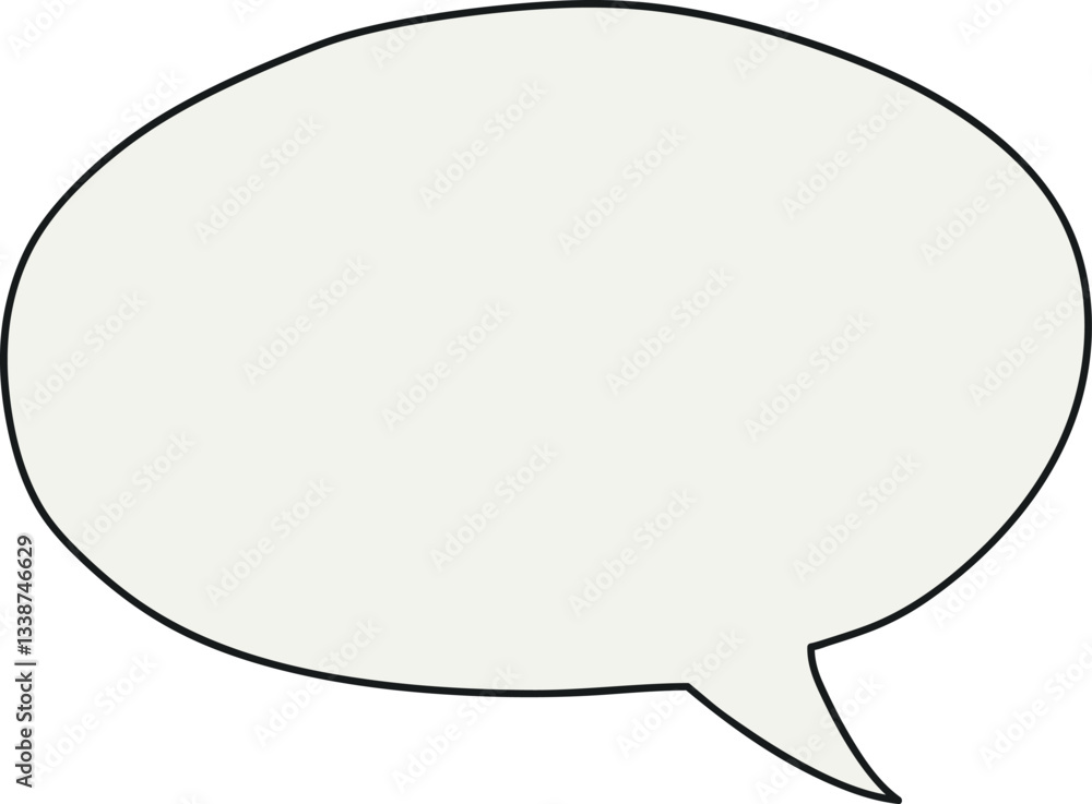 Speech bubble on white background. Vector illustration. Speech bubble on white background. Vector illustration.