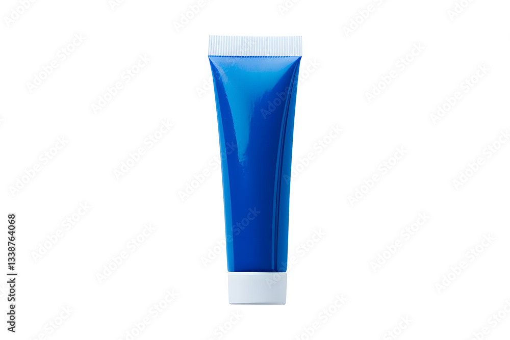 Toothpaste tube blue isolated on cut out PNG or transparent background. Sleek design premium finish elegantly displayed. Perfect for show products. Refreshing and whitening. Dental cleaning products. Toothpaste tube blue isolated on cut out PNG or transparent background. Sleek design premium finish elegantly displayed. Perfect for show products. Refreshing and whitening. Dental cleaning products.