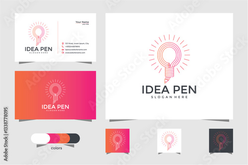 Branding Kit For Idea Pen Company