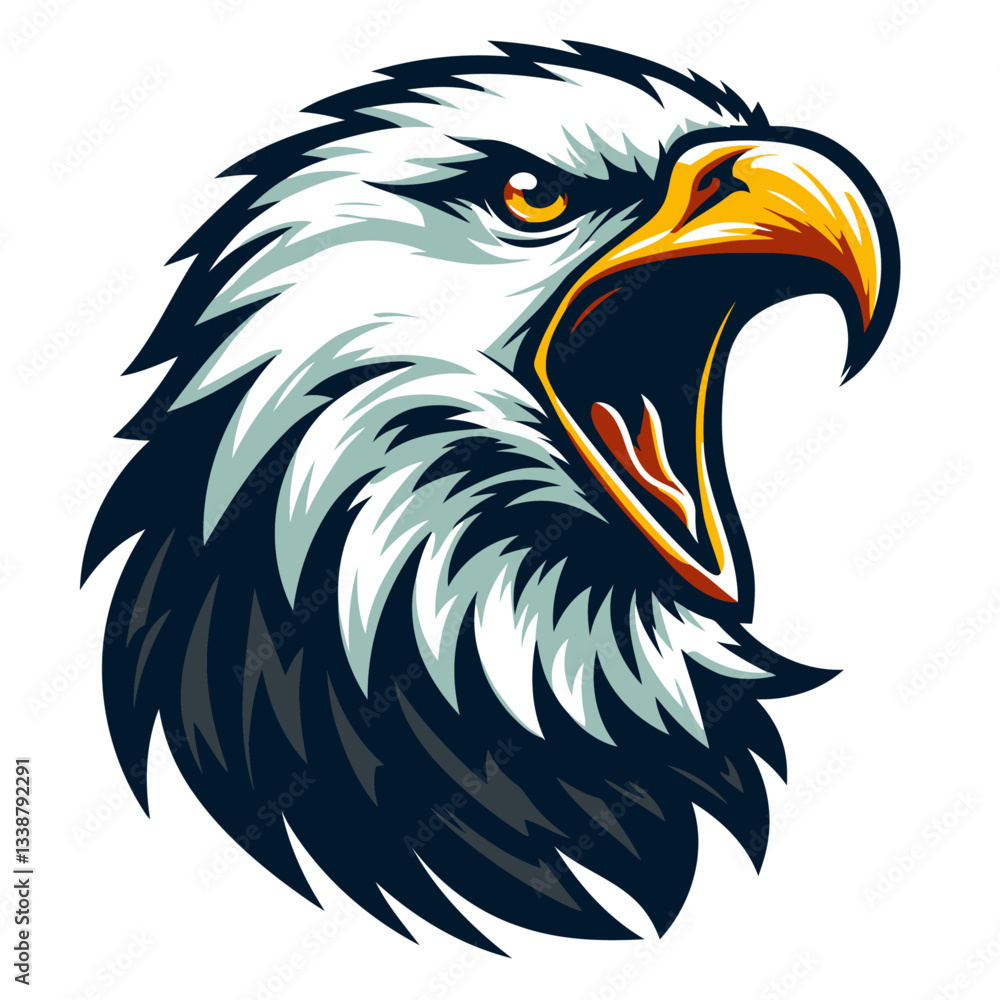 Fototapeta premium Eagle vector and illustrations