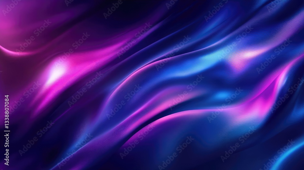 Abstract Purple and Blue Glowing Waves Background Texture Abstract Purple and Blue Glowing Waves Background Texture