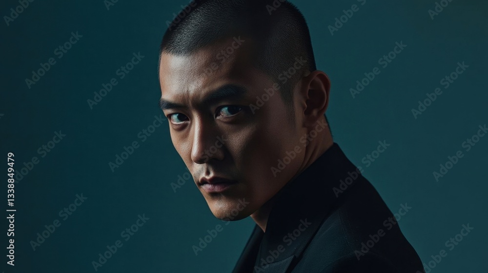 Obraz premium Intense portrait of a man.