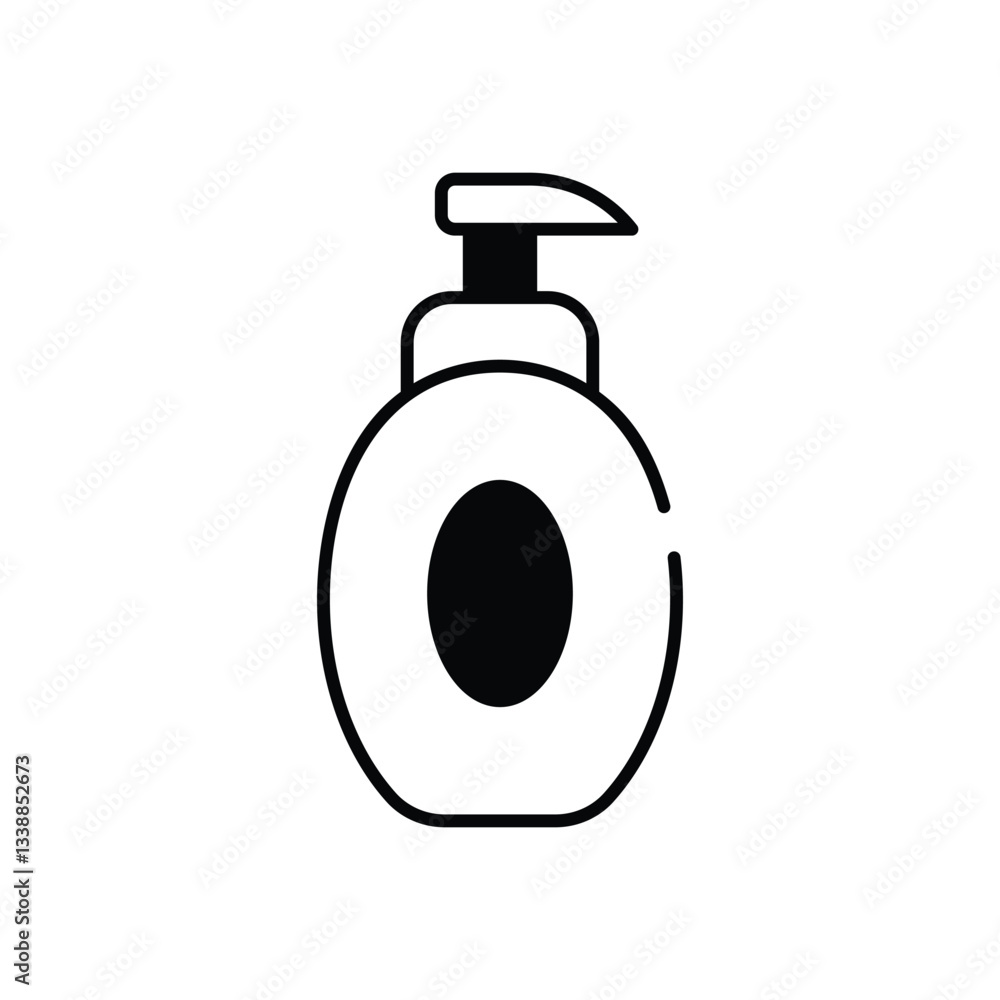 Obraz premium Conditioner vector icon stock illustration