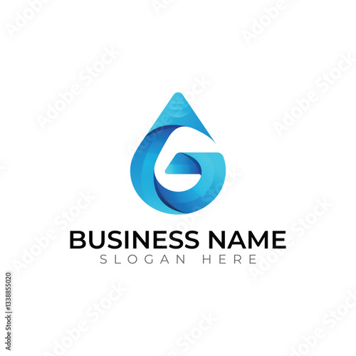 G letter abstract logo design
