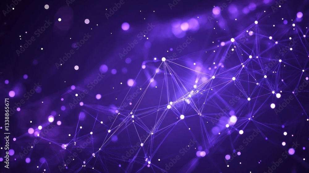 Fototapeta premium Abstract Network of Connections (1)