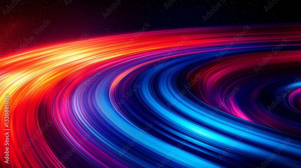 Close-up view of Saturn's rings featuring vibrant colors and textures resembling nature's abstractions Close-up view of Saturn's rings featuring vibrant colors and textures resembling nature's abstractions