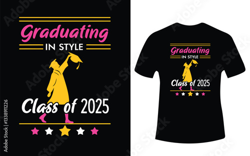 Prom Night & Class Day T-Shirt Design – Elegant & Memorable Graduation Celebration Graphic