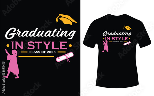 Prom Night & Class Day T-Shirt Design – Elegant & Memorable Graduation Celebration Graphic
