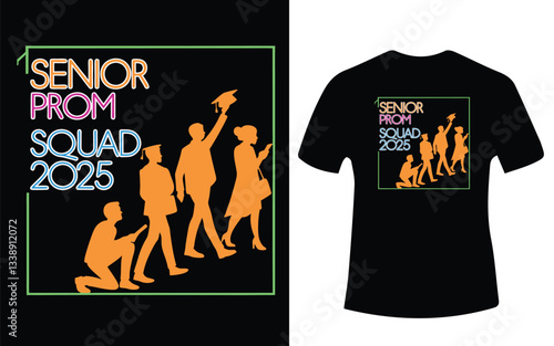 Prom Night & Class Day T-Shirt Design – Elegant & Memorable Graduation Celebration Graphic