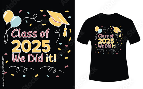Prom Night & Class Day T-Shirt Design – Elegant & Memorable Graduation Celebration Graphic