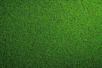 Vibrant green grass texture background creating lush golf course ambiance