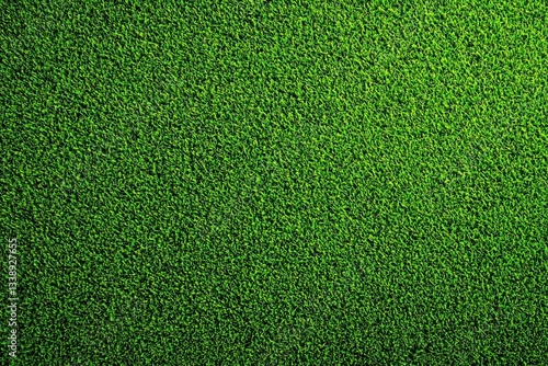 Vibrant green grass texture background creating lush golf course ambiance