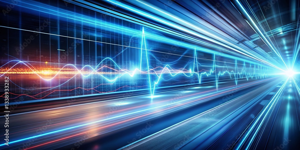 Medical Presentation Background: Abstract Parallel Lines Long Exposure Photography Medical Presentation Background: Abstract Parallel Lines Long Exposure Photography