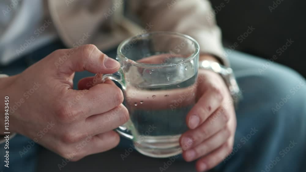 The guy drinks mineral water from a transparent glass.
drinking water in a glass.
Clean and cold water in a glass. The guy drinks mineral water from a transparent glass.
drinking water in a glass.
Clean and cold water in a glass.