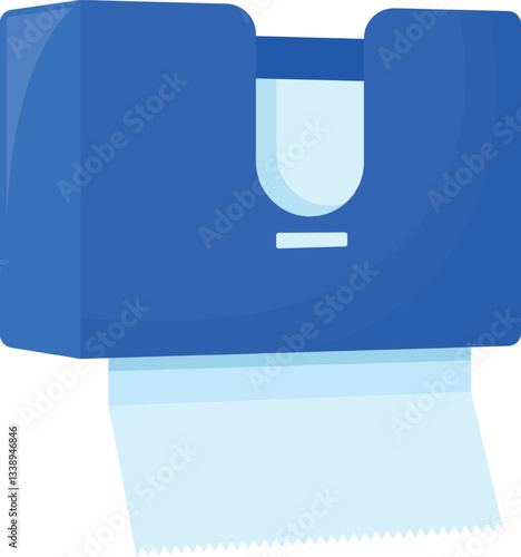 Paper hand towels roll holder