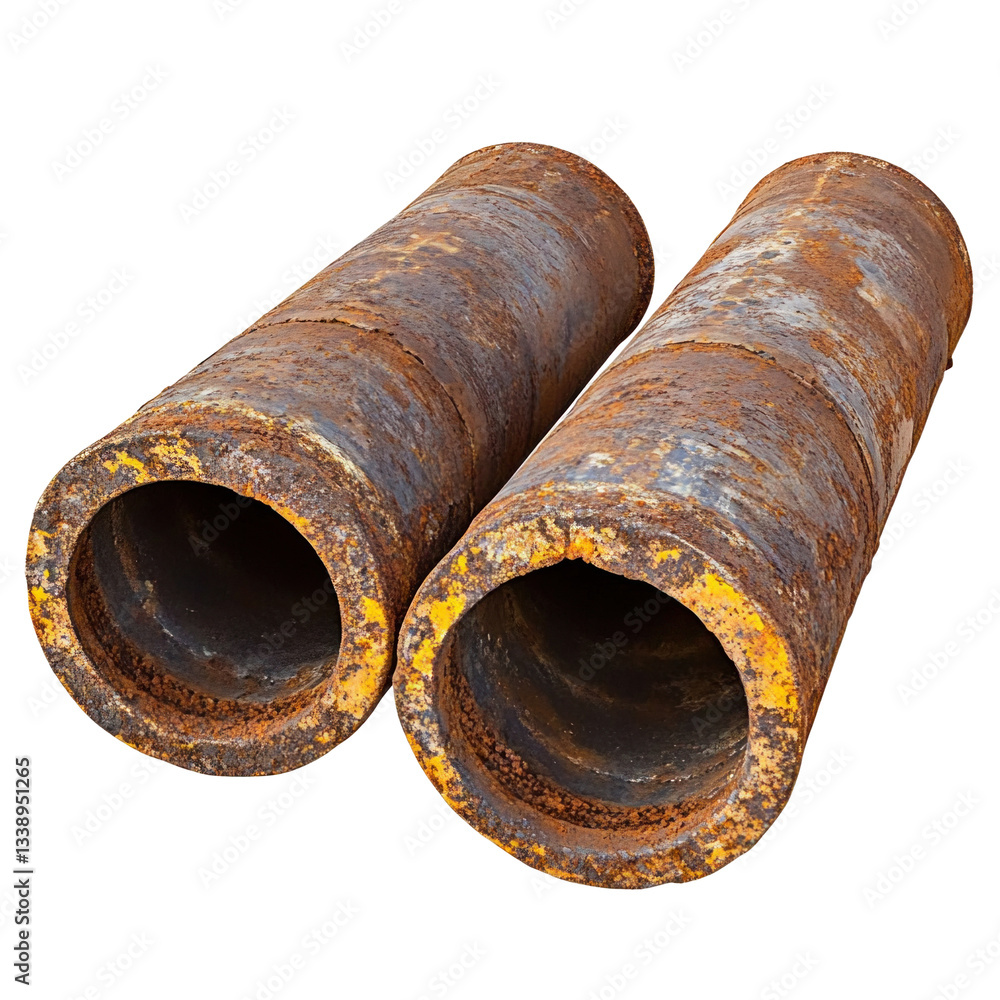 old rusty metal pipe old rusty metal pipe