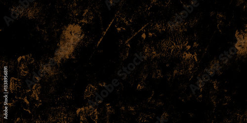 Abstract Beautiful luxury brown and black grunge watercolor background. brown grunge wall texture winter love scratch the old wall vintage .Old vintage retro brown concrete background .	
