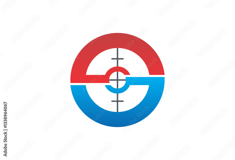 target navigation position icon vector. target with bullet holes target navigation position icon vector. target with bullet holes