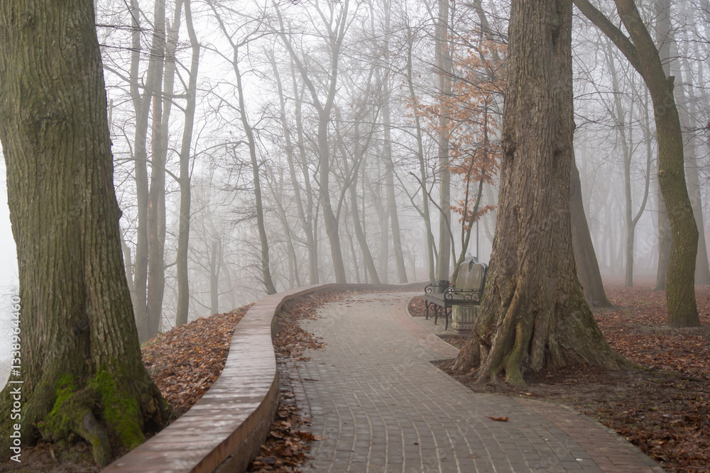 Gomel Park on a beautiful autumn day, alleys, benches, lots of trees, ancient architecture. Gomel Park on a beautiful autumn day, alleys, benches, lots of trees, ancient architecture.