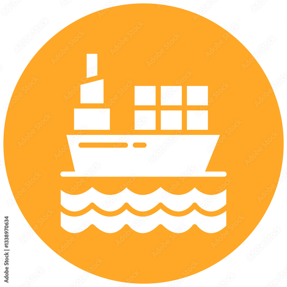 Obraz premium Ship Icon