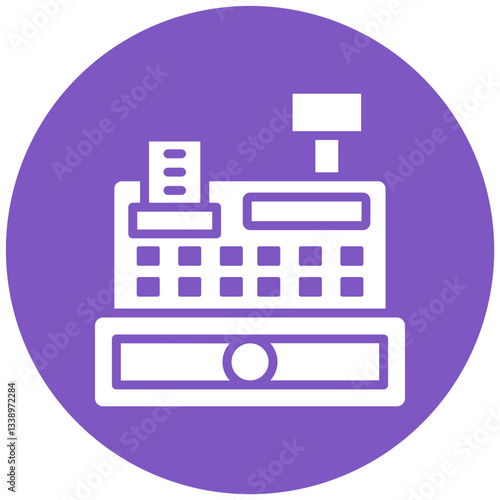 Cashier Machine Icon