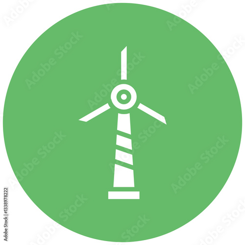 Wind Turbine Icon
