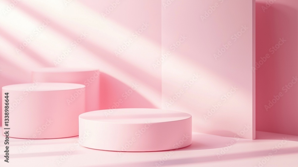 Elegant Minimalist Product Display Stand Mockup,Showcase Platform,3D Render,Product Showcase,Product backgroun. Product podium background stage cosmetic pastel shadow pedestal mockup render empty Elegant Minimalist Product Display Stand Mockup,Showcase Platform,3D Render,Product Showcase,Product backgroun. Product podium background stage cosmetic pastel shadow pedestal mockup render empty