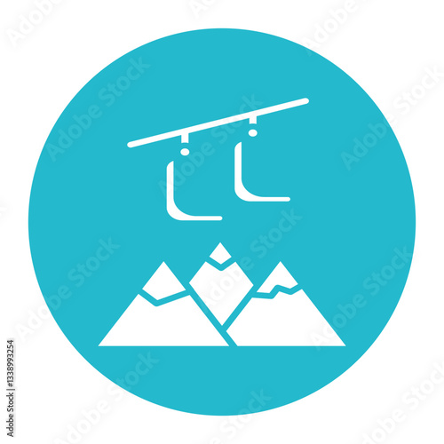 Ski Lift Icon