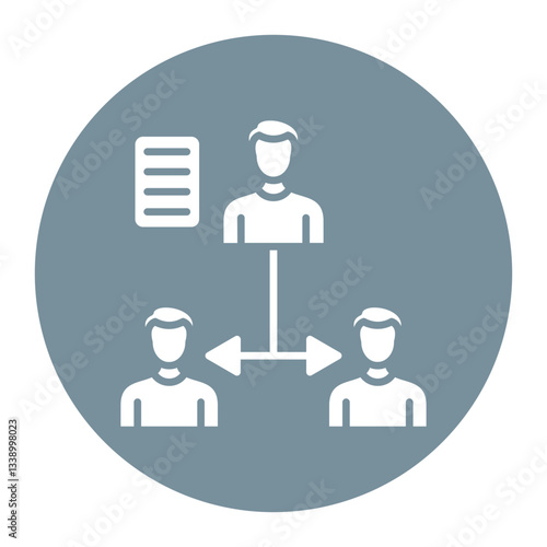 Delegating Task Icon
