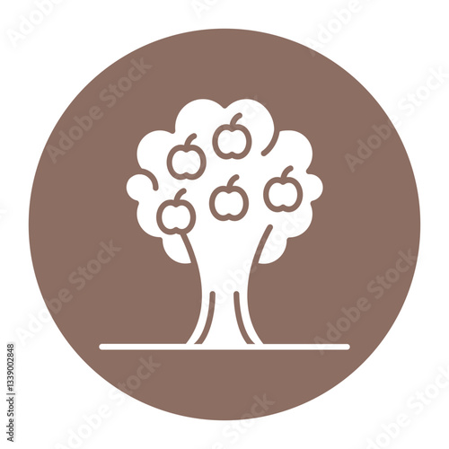 Fotografie Apple Tree Icon