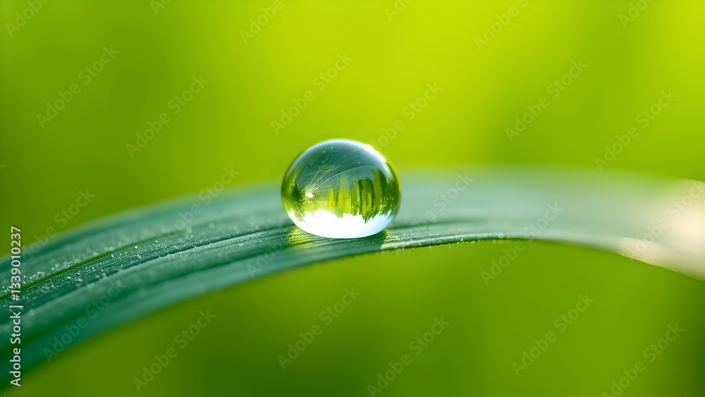 Waterdrop on Leaf – Symbolizing Environmental Conservation and Balance in Nature
Waterdrop on Leaf – Symbolizing Environmental Conservation and Balance in Nature