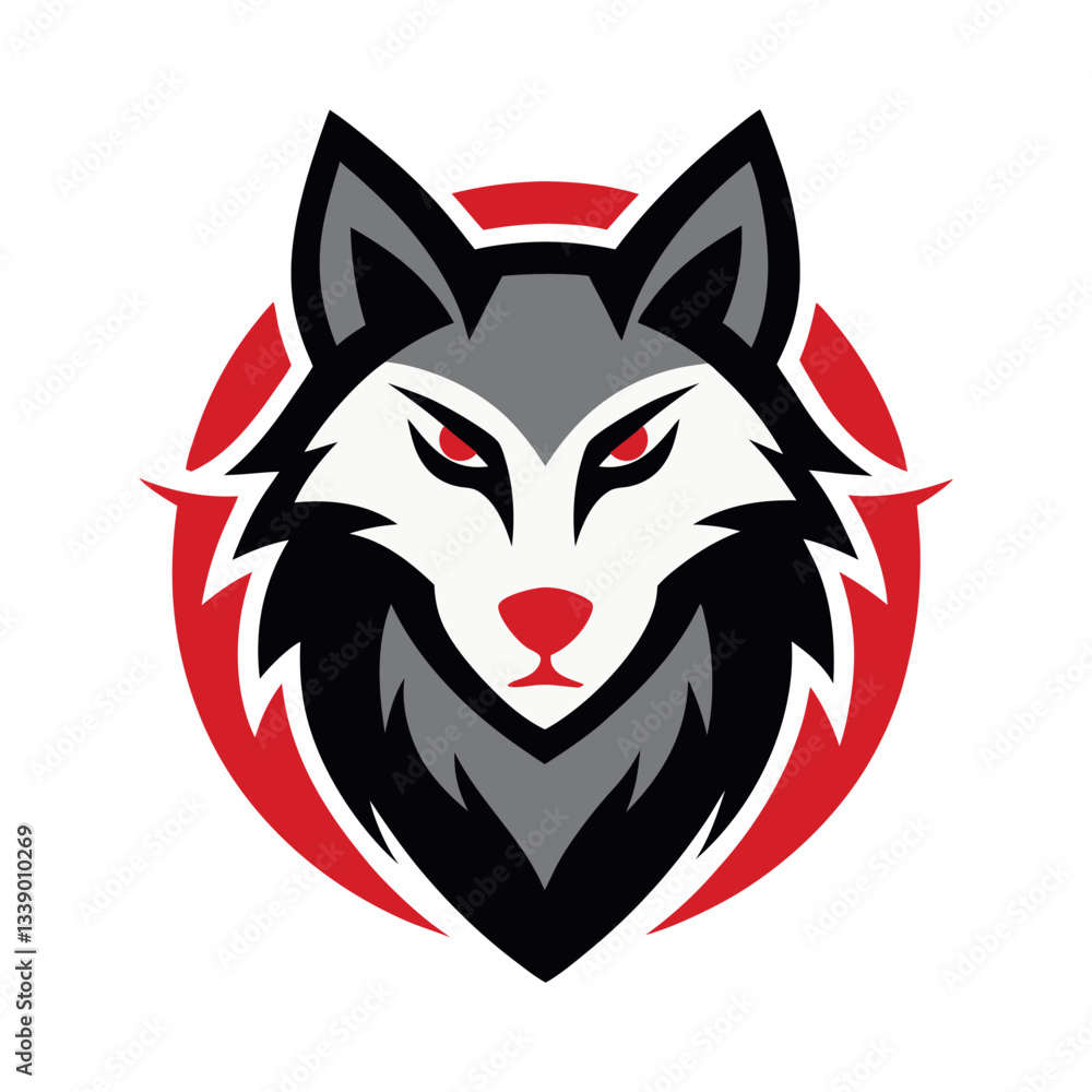 fox head logo design fox head logo design
