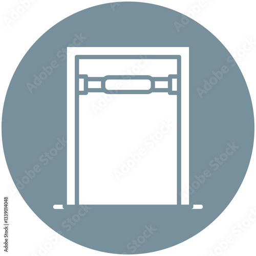 Door Pullup Bar Icon