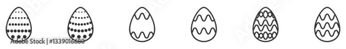 easter eggs icon, egg, decoration, celebration, chicken egg,Symbol Perfect Design Simple Set For Using In Web Site Logo App UI Infographics Report, Vector Illustration