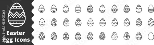 easter eggs icon, egg, decoration, celebration, chicken egg,Symbol Perfect Design Simple Set For Using In Web Site Logo App UI Infographics Report, Vector Illustration