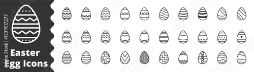 easter eggs icon, egg, decoration, celebration, chicken egg,Symbol Perfect Design Simple Set For Using In Web Site Logo App UI Infographics Report, Vector Illustration
