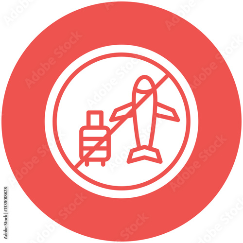 Travel Restrictions Icon