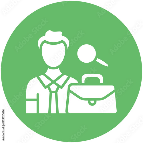 Job Seeker Male Icon