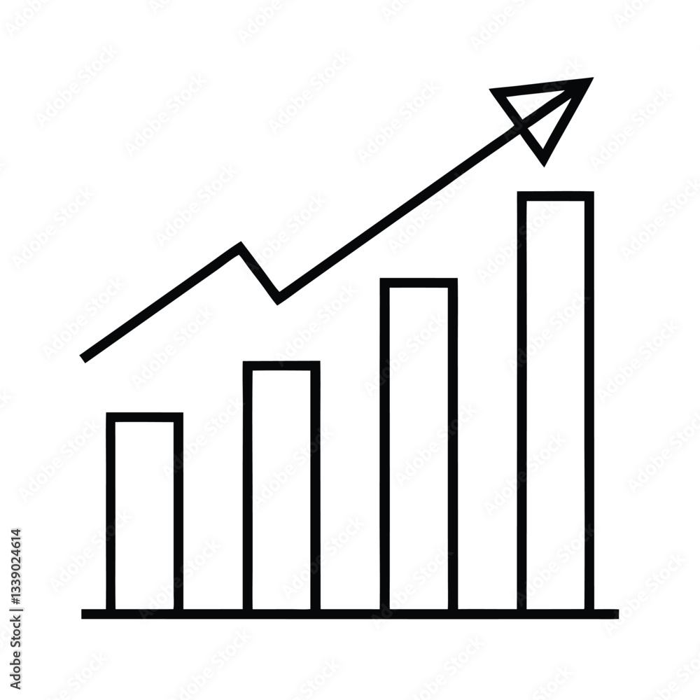 Growth chart, upward trend, progress, success, bar graph, development, increase, rise, improvement, Growth chart, upward trend, progress, success, bar graph, development, increase, rise, improvement,