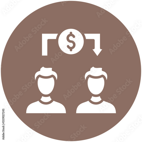 Peer to Peer Lending Icon