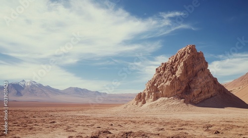 The Hand of the desert in the Atacama desert, Chile