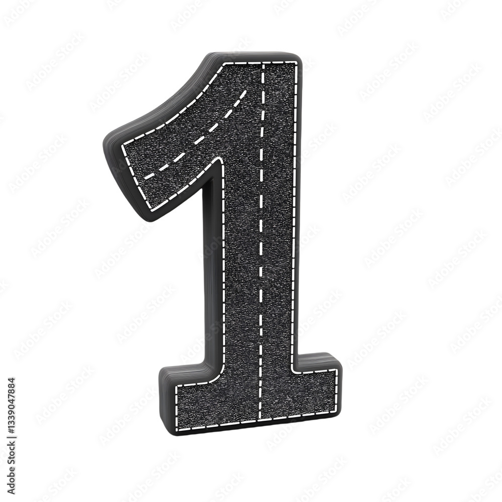 Obraz premium Creative highway number 1