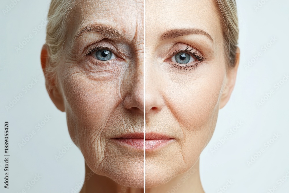 Before and After Face Transformation: Anti-Aging Results