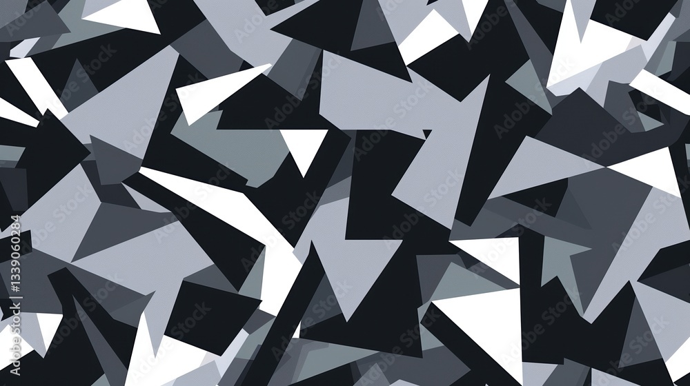 Abstract Geometric Pattern Design