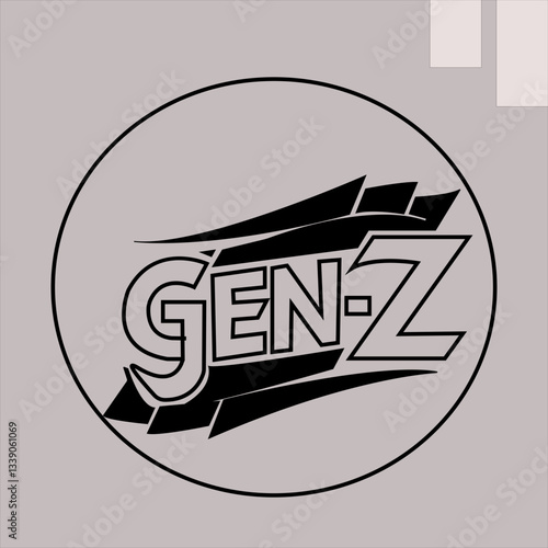 GEN-Z SVG . GEN-Z cut file . GEN-Z