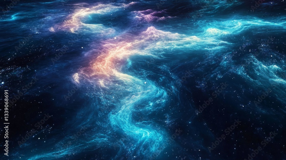 Stunning Cosmic Nebula: A Deep Space Adventure Stunning Cosmic Nebula: A Deep Space Adventure