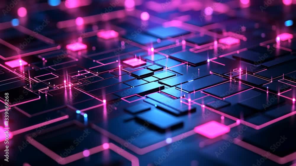 pink blue digital floor geometric sleek metallic with laser light, neon light glowing abstract futuristic and technology theme background pink blue digital floor geometric sleek metallic with laser light, neon light glowing abstract futuristic and technology theme background