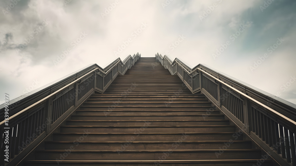 Fototapeta premium stairway to the sky