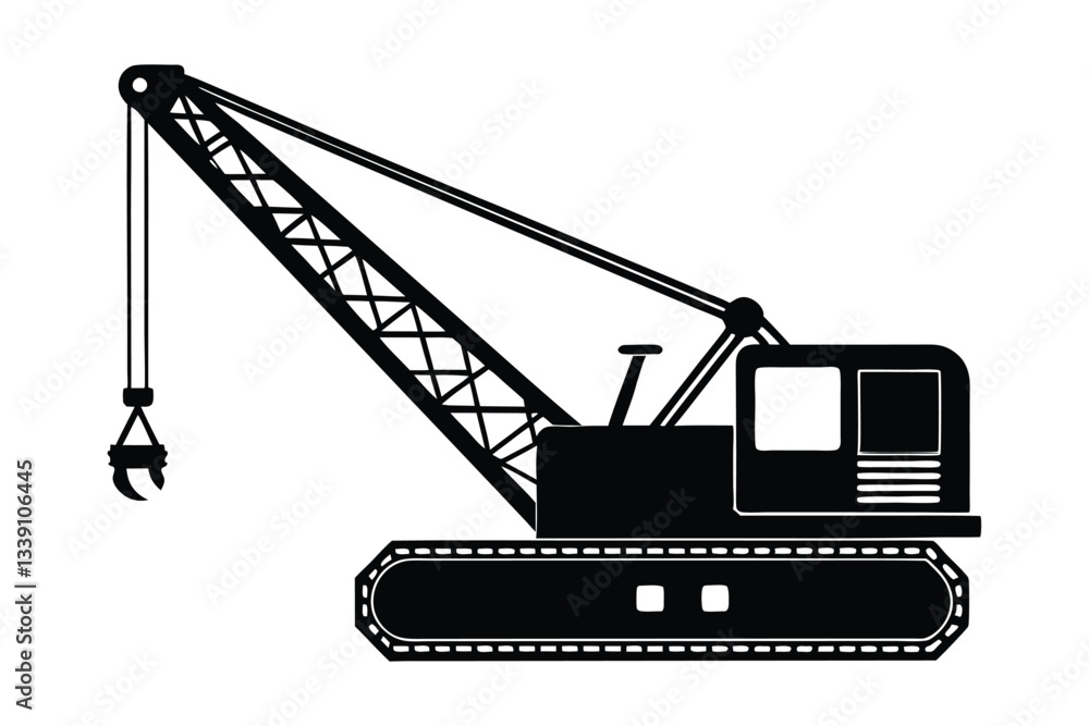 crane and truck crane and truck
